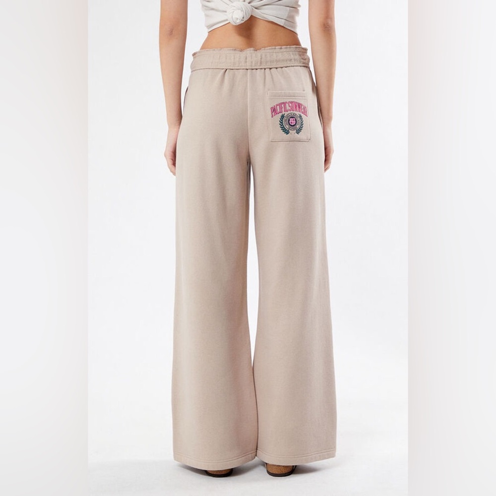 PacSun Cream Drawstring Pants